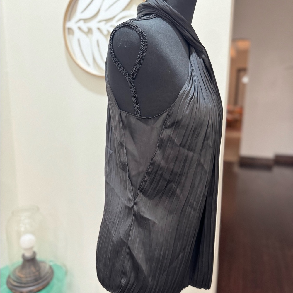 Elegant Rachel Zoe Black Halter Top - Picture 5 of 12